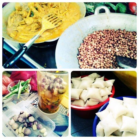 Resepi Nasi Impit Kuah Kacang Kelantan - Soalan Mudah x