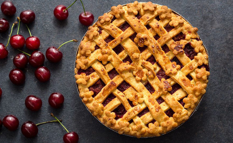 Ginger Cherry Pie Ginger Cherry Pie