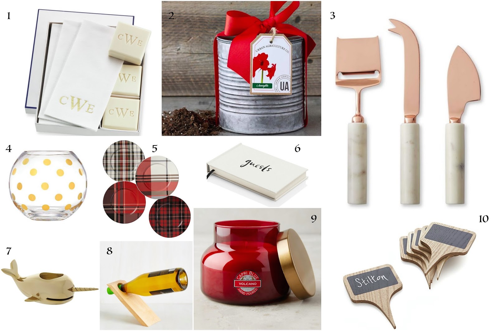Small Town Sisters Holiday Gift Guide 2016 Hostess Gifts