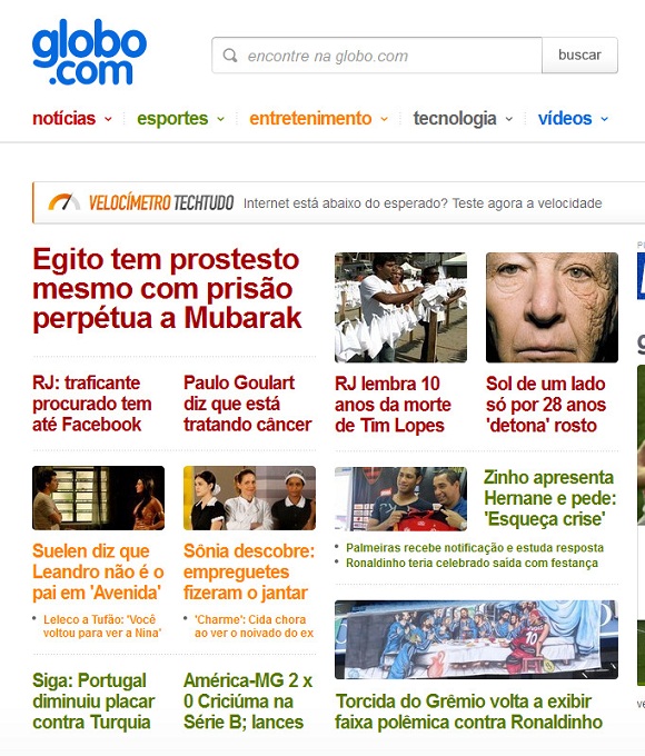 Globo Absolutamente Tudo Sobre Noticias