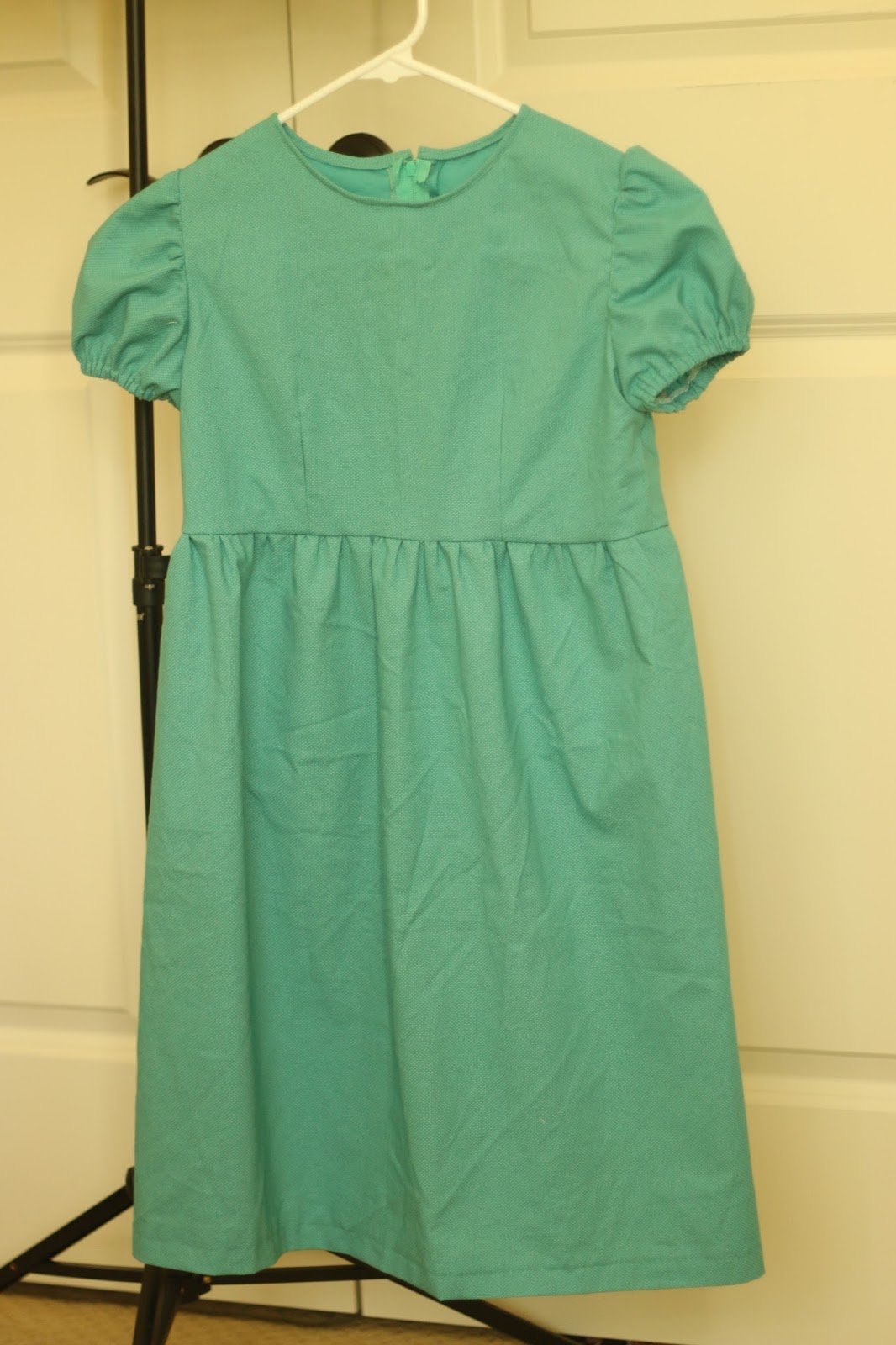 Patterntopia Little Girl Summer Dress Size 4, 5, 6/7