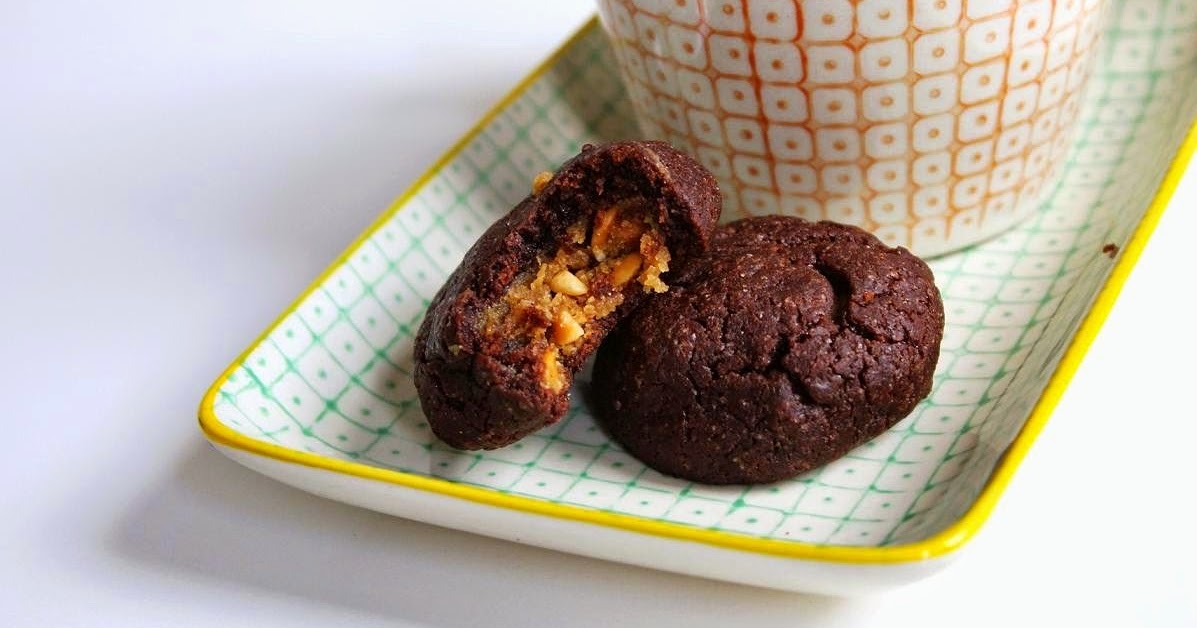 Gourmandises végétariennes Peanut Butter Chocolate Pillows