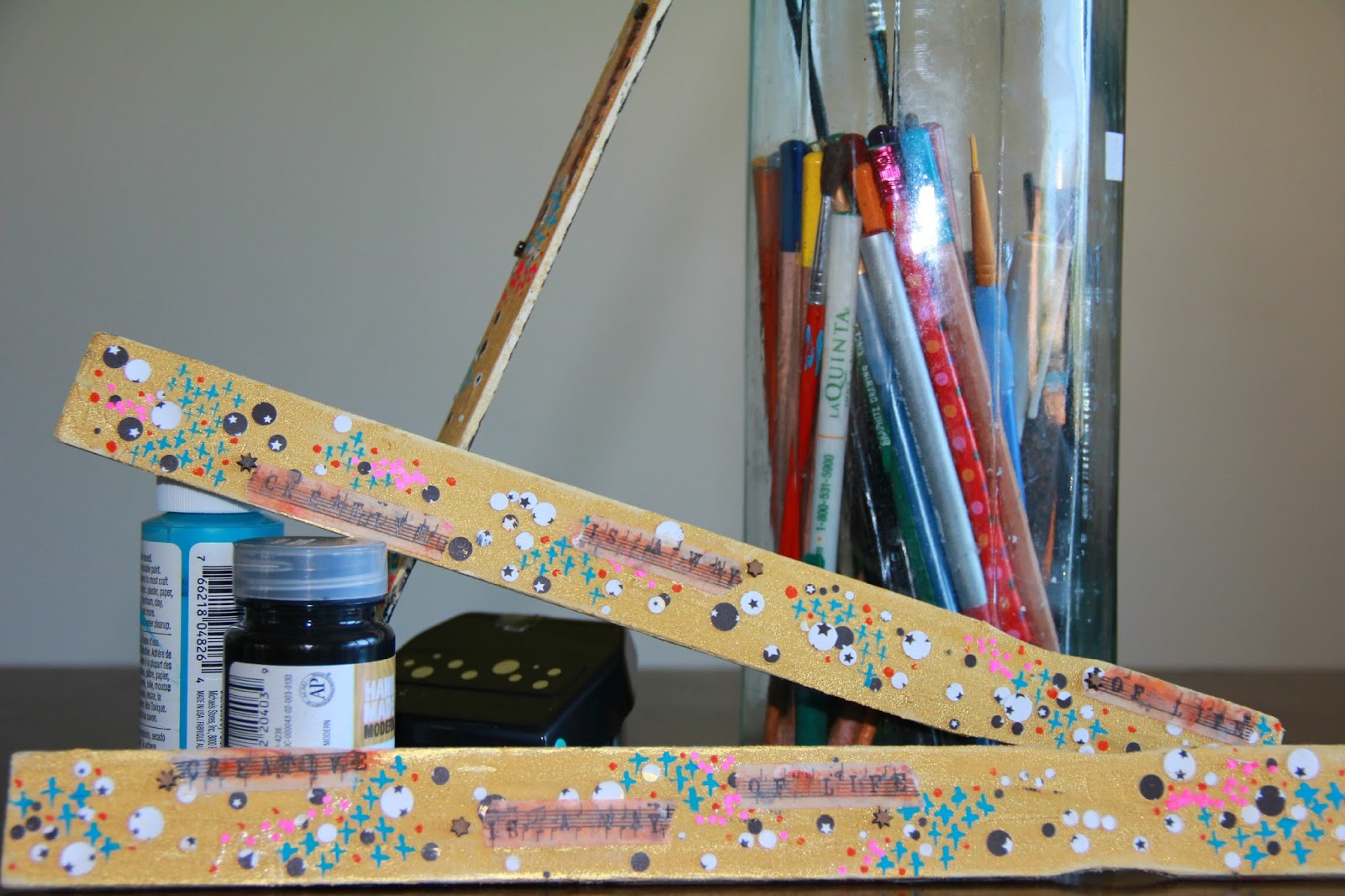 briannalynn/paper perspectives: Paint stick play