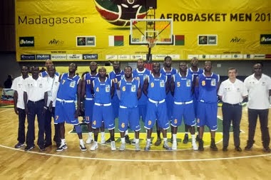 REP. CENTROAFRICA. 2011 Afrobasket Madagascar