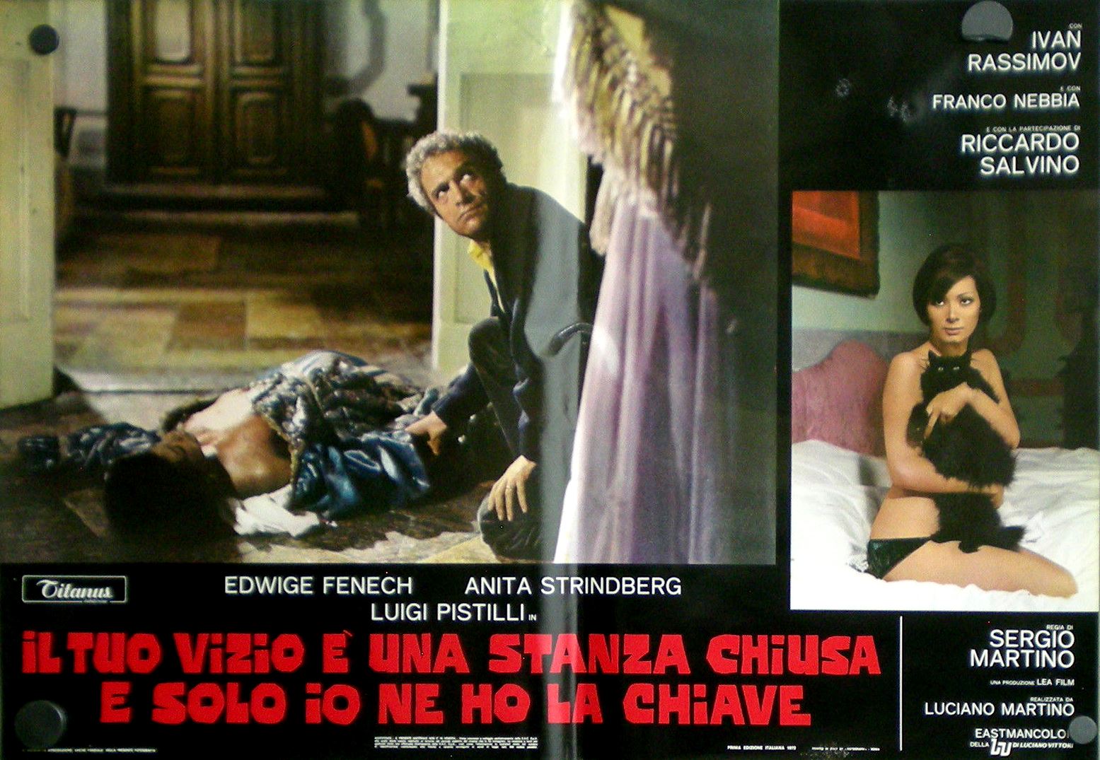 A Moi Seul Film TON VICE EST UNE CHAMBRE CLOSE DONT MOI SEUL AI LA CLÉ (1972) - Sergio