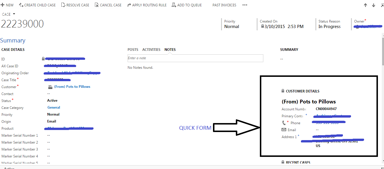 Access the fields on Quick View Form Dynamics CRM 2015