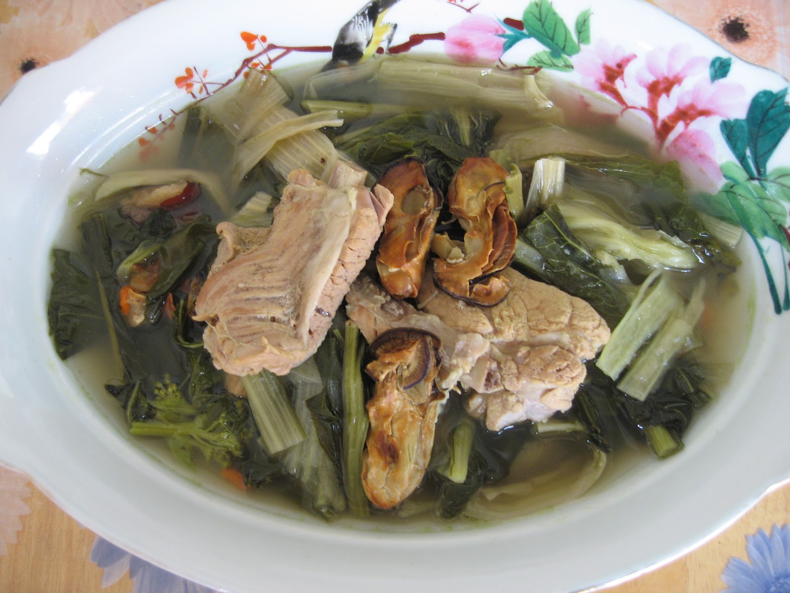 Sumptuous Flavours Dried White Chinese Cabbage Soup