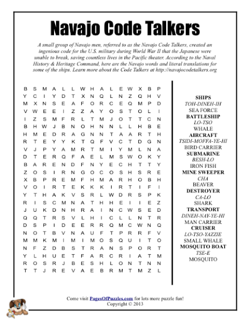 Homeschool Happenings Navajo Code Talkers Homeschool Happenings Navajo Code Talkers