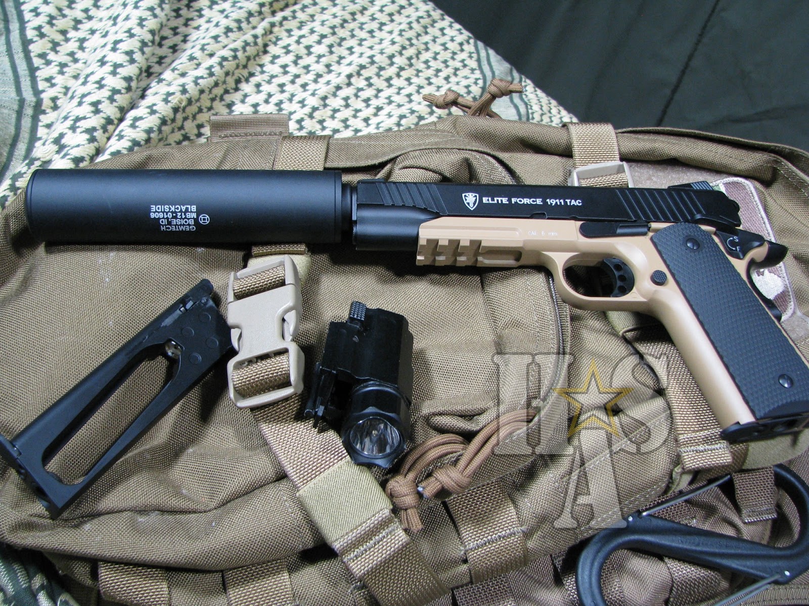 Hotspot Airsoft Elite Force 1911 Gas Blowback Pistols