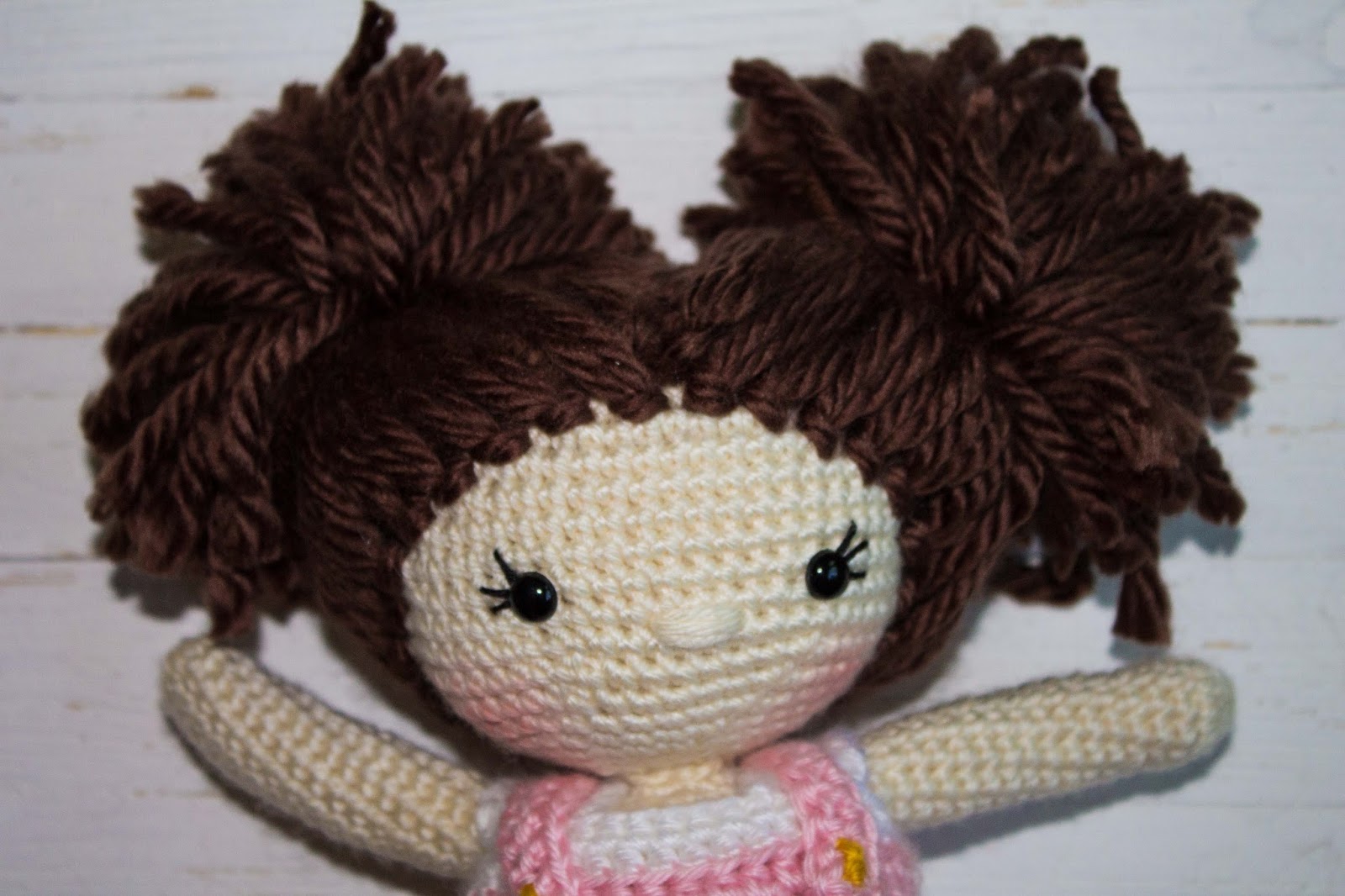 How to Attach Hair to a Crochet Doll