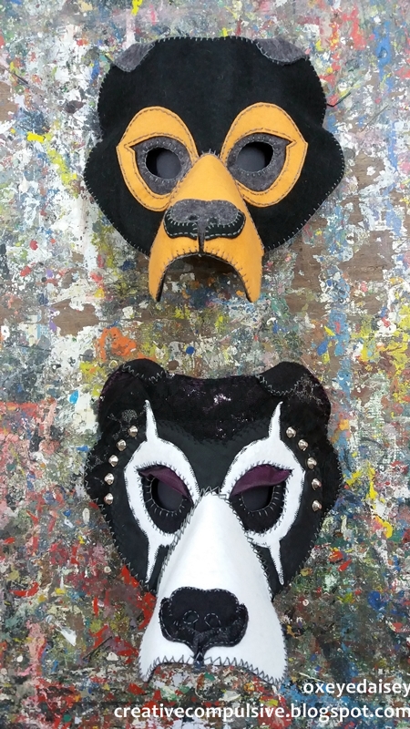 Creative Compulsive: Zoo Animal Masks: Part II, Sun Bear