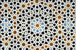 Handmade Moroccan Zillij tile