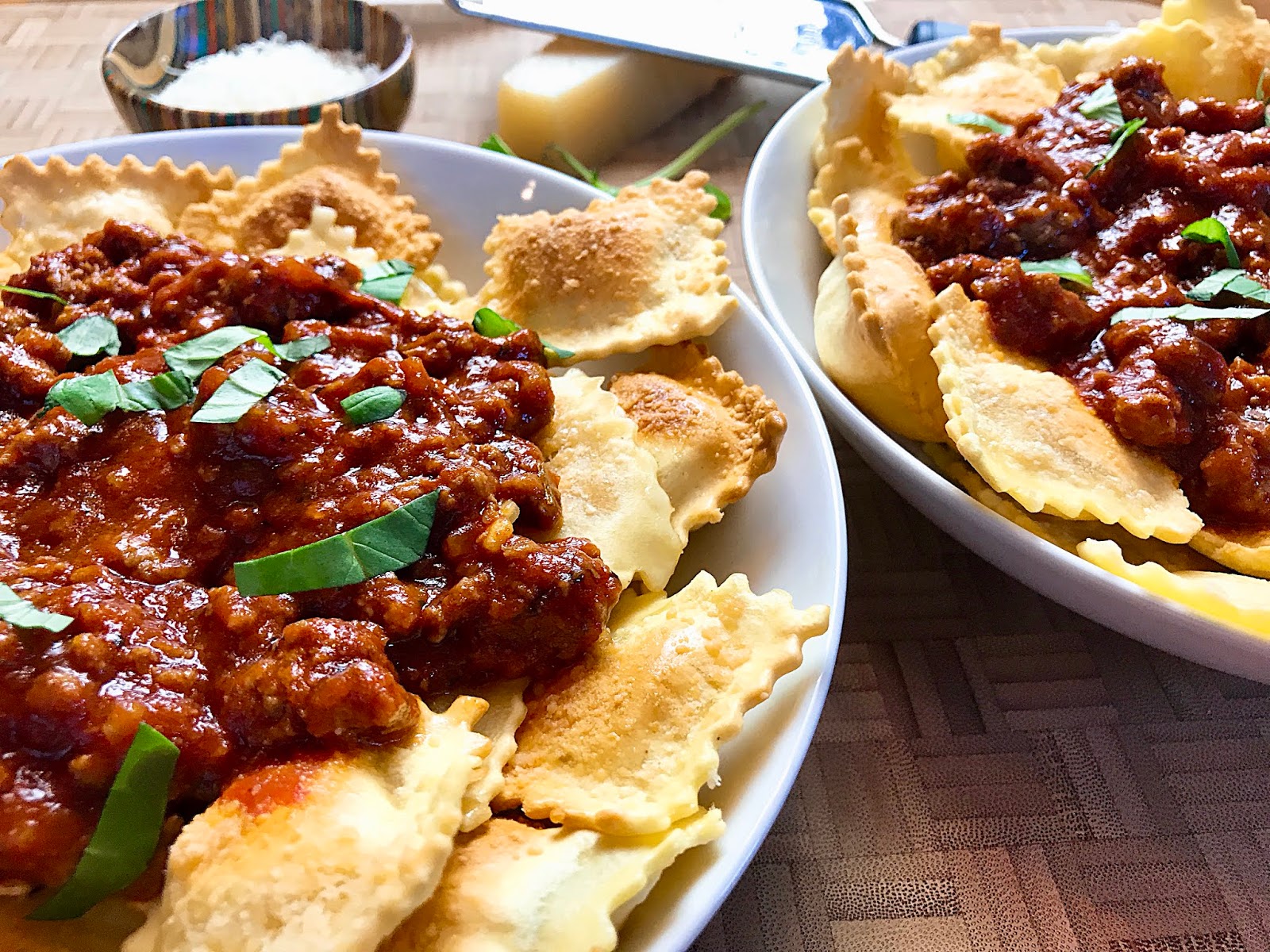 Toasted Ravioli Bolognese