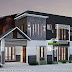 2400 sq-ft modern home at Kollam