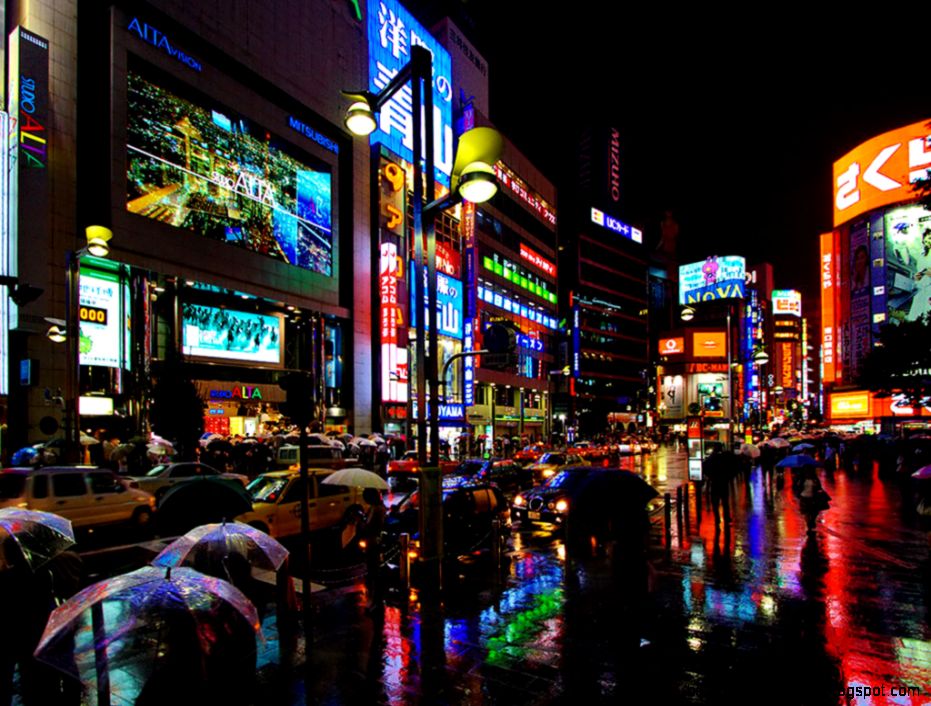 Tokyo Japan at Night