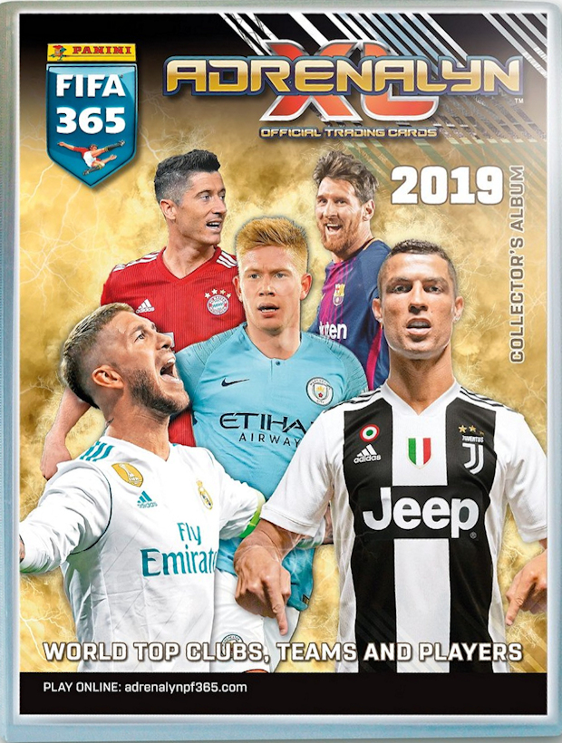Adrenalyn XL Fifa 365 2019 Premium Pack Special Edition Panini Football Cards 
