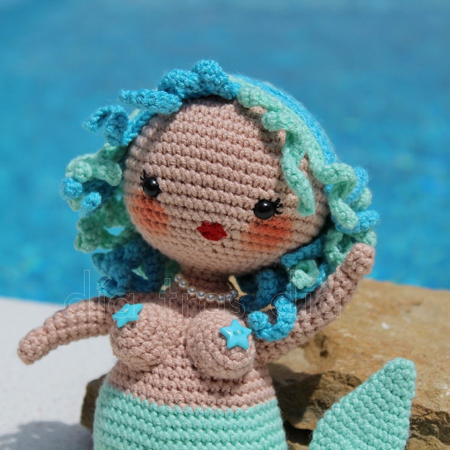 Sirena amigurumi