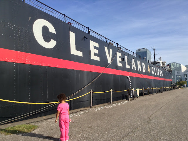 Cleveland Cliffs Mather at Great Lakes Science Center