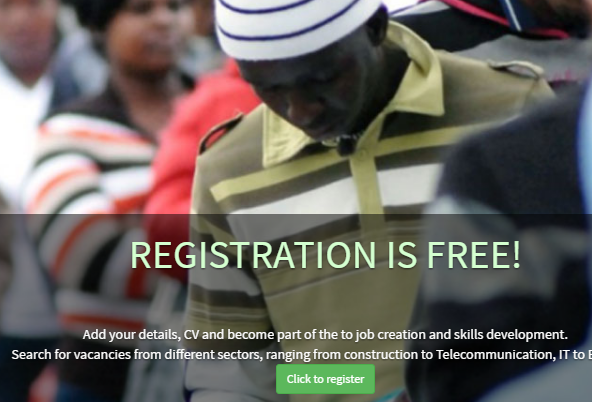 nigerian government online jobseeker portal registration