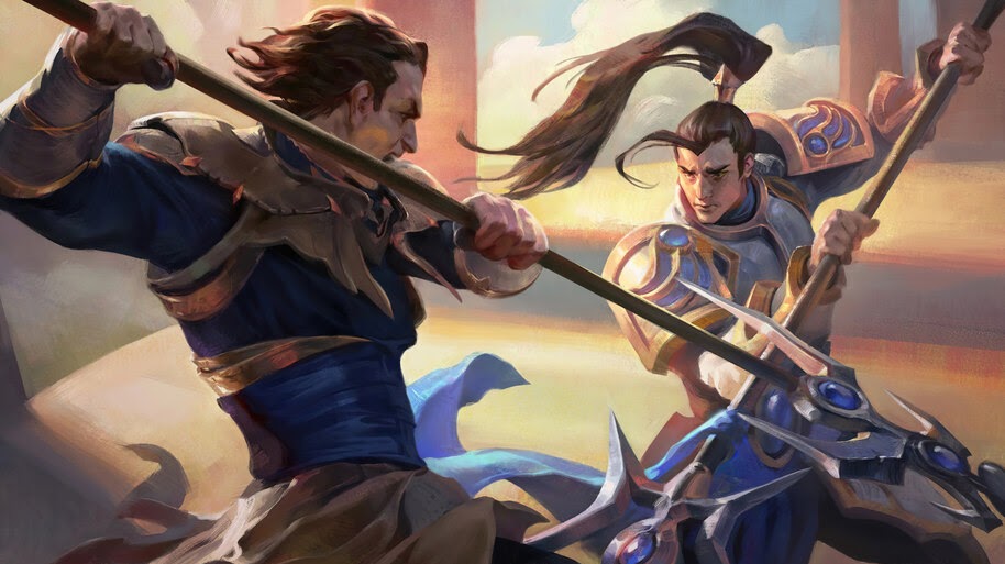 Xin Zhao, LoL, Art, 4K, #3.1876 Wallpaper