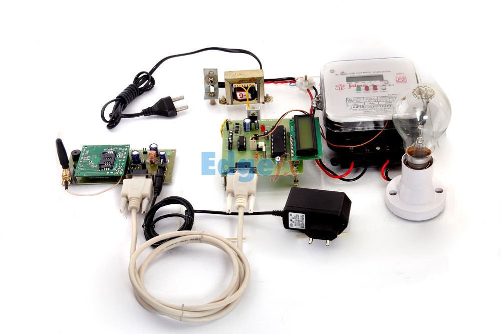 Gsm Based Energy Meter Circuit Diagram