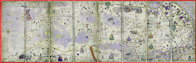 Gambar Peta Dunia Tahun 1375