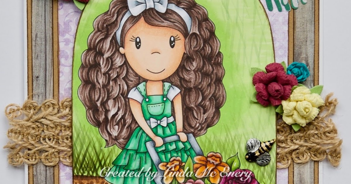 Linda's Creations FLOWER CART AVERY