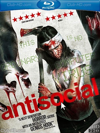 Antisocial (2013) 720p BDRip Audio Inglés [Subt. Esp] (Terror)