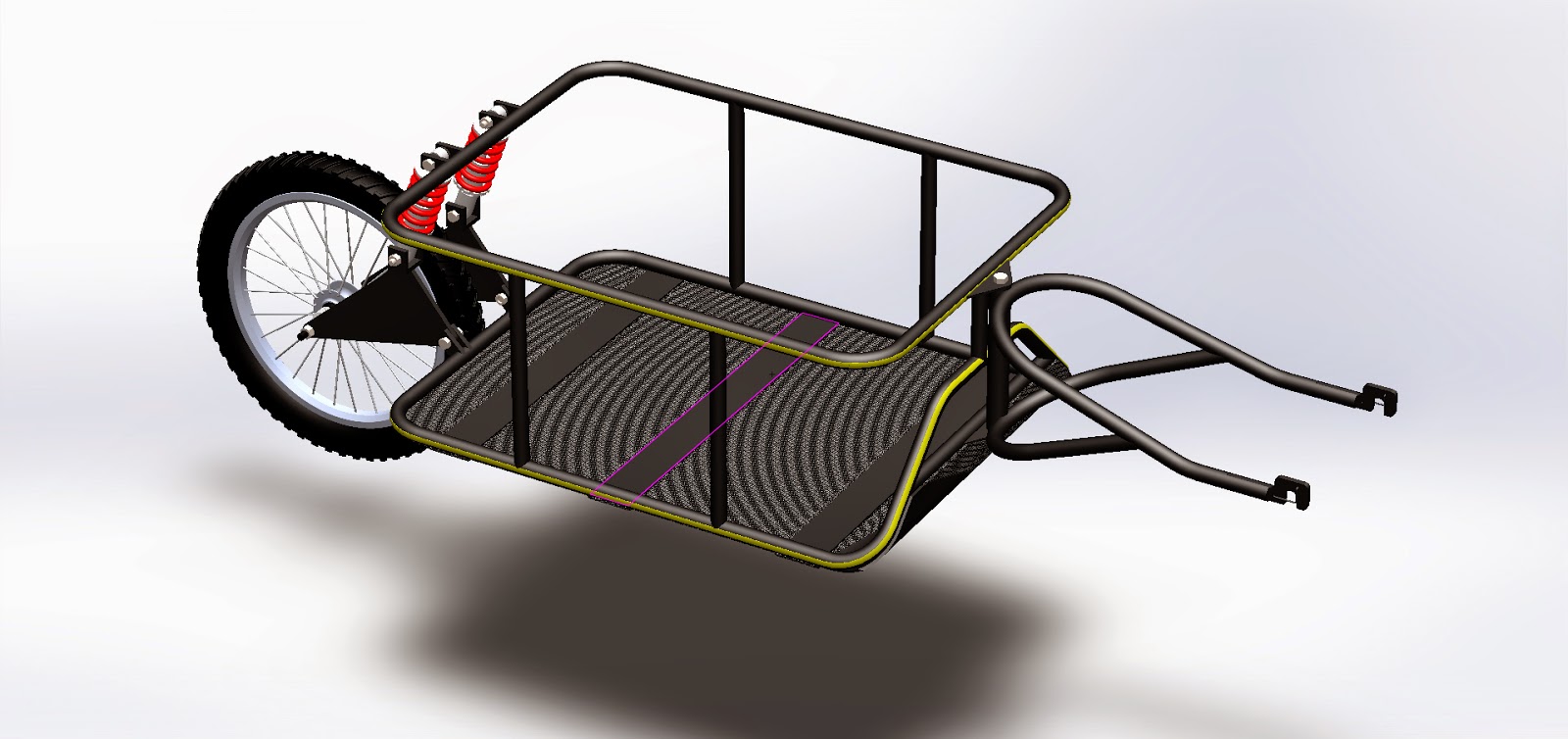 dreamer design bike trailer