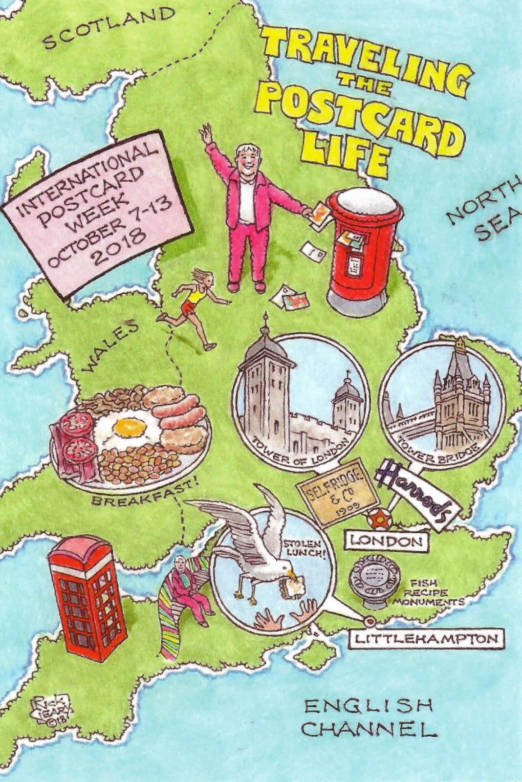 International Postcard Week 2018