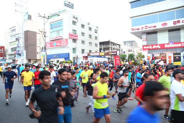  Hyderabad Runners Society, organizers of the 6th Edition of Airtel Hyderabad Marathon along with Performax organised a training run