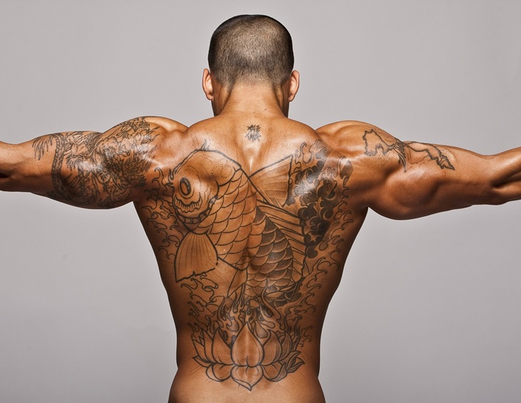 Tattoos For Men On Back Ideas