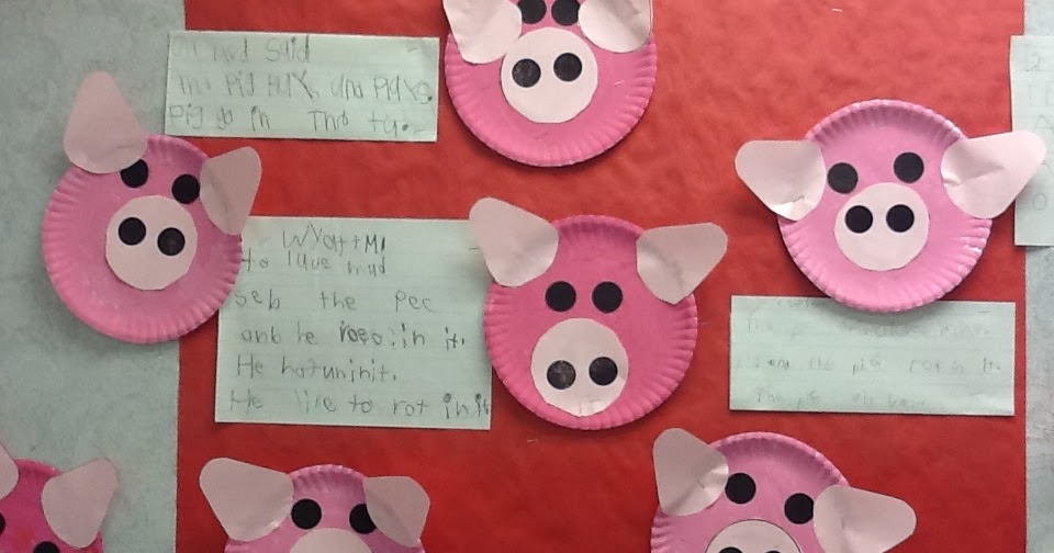 Christina's Kinder Blossoms: Pig Craft, Earth Day and More!