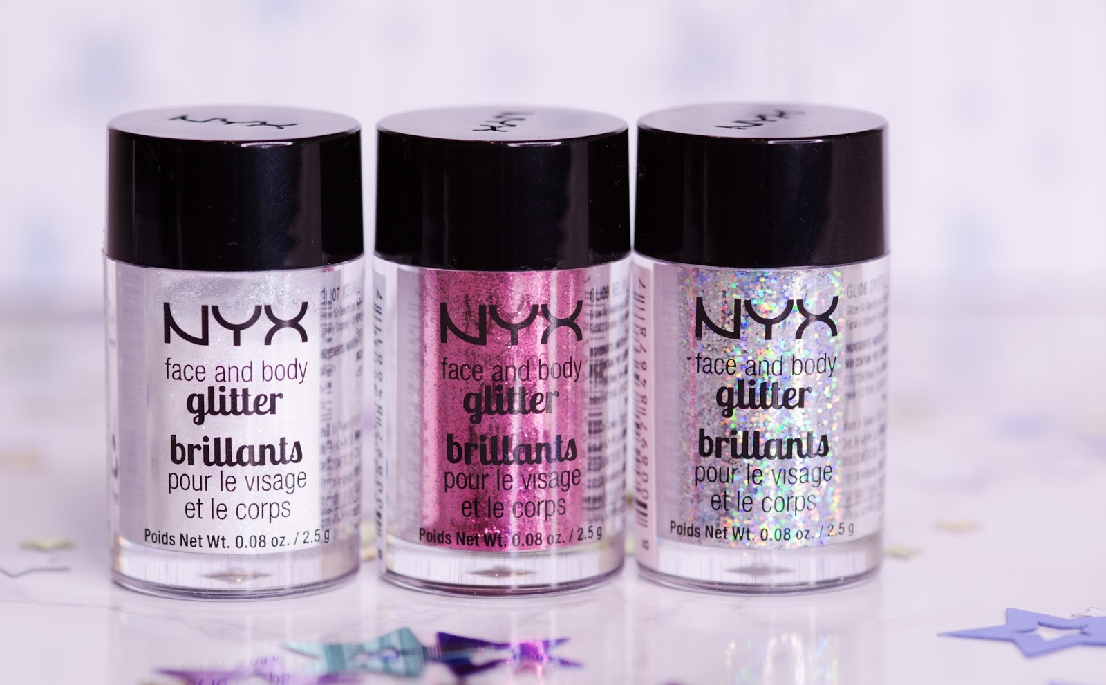 NYX Face and Body Glitter Brilliants Ann's blog