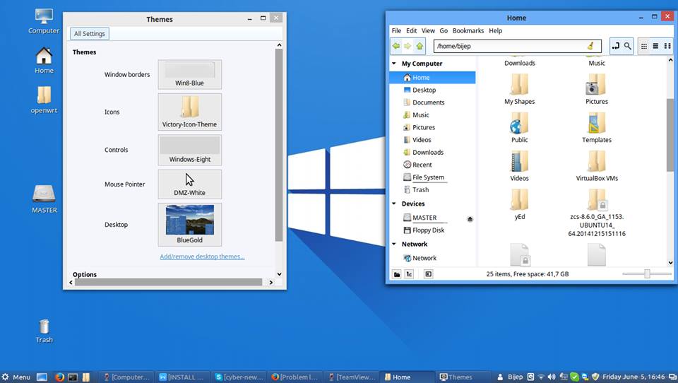 Cara Instal Theme dan Icon Windows 8 di Ubuntu Linux Mint | ANONYMOUS