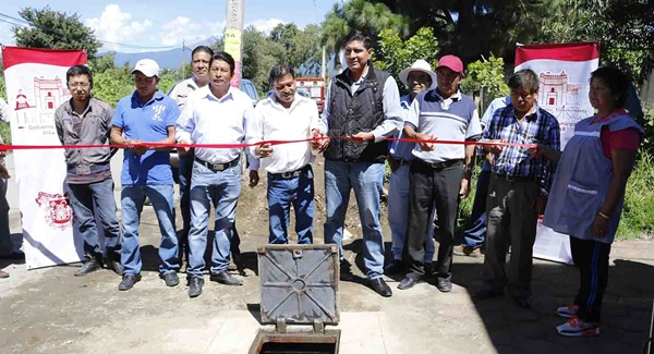 Carlos A. Morales inauguró cuatro obras en Huejotzingo