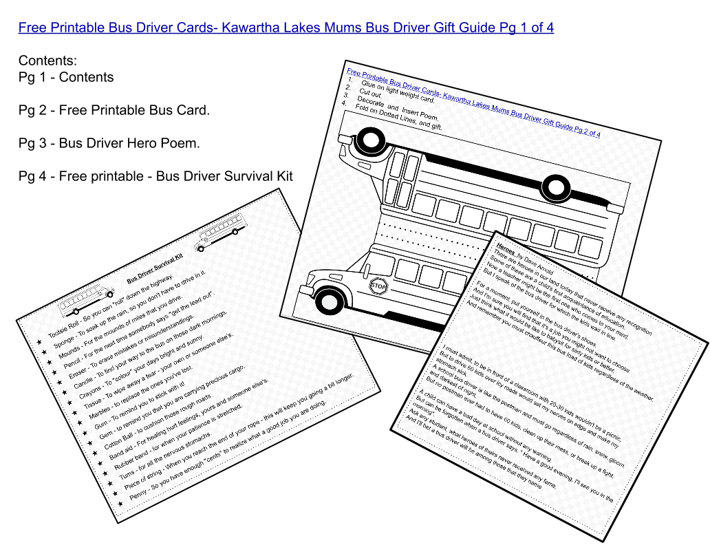 Kawartha Lakes Mums School Bus Driver Shoutout Crafts Freebies And kawartha-lakes-mums-school-bus-driver-shoutout-crafts-freebies-and