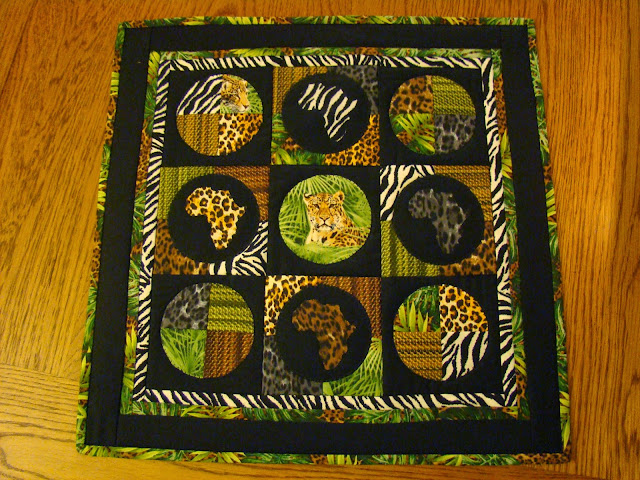 Windham Jungle Minis mini quilt