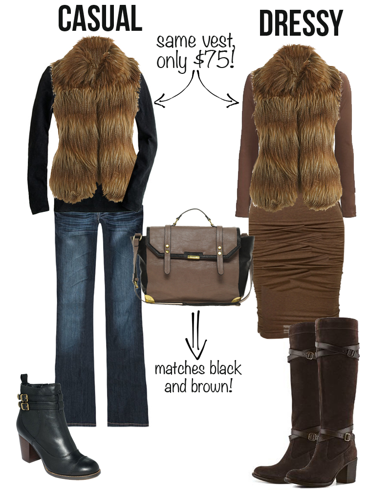 Stingy Style How To Wear Fur Vests