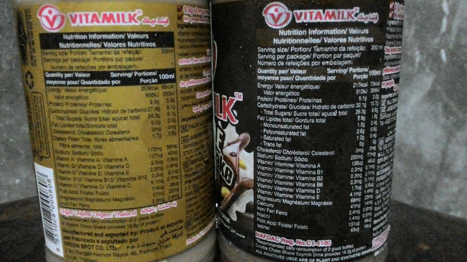 Cienanigans F&D Vitamilk Soy Drinks in Choco Shake and Double Choco