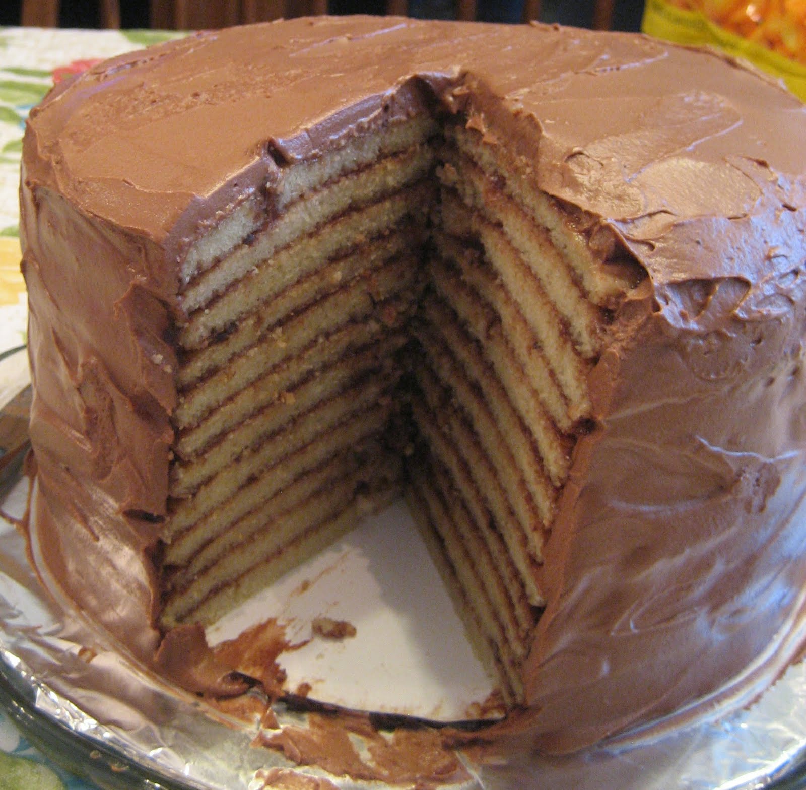Teacher, Baker, Gourmet Meal Maker A 12Layer Cake An Amazing Dessert!