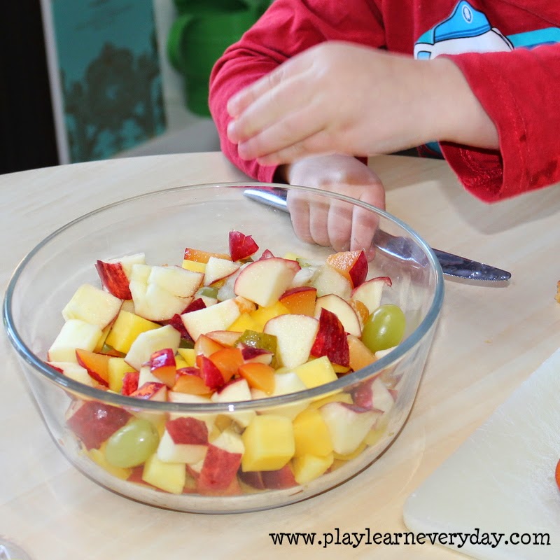 Making Fruit Salad Play and Learn Every Day