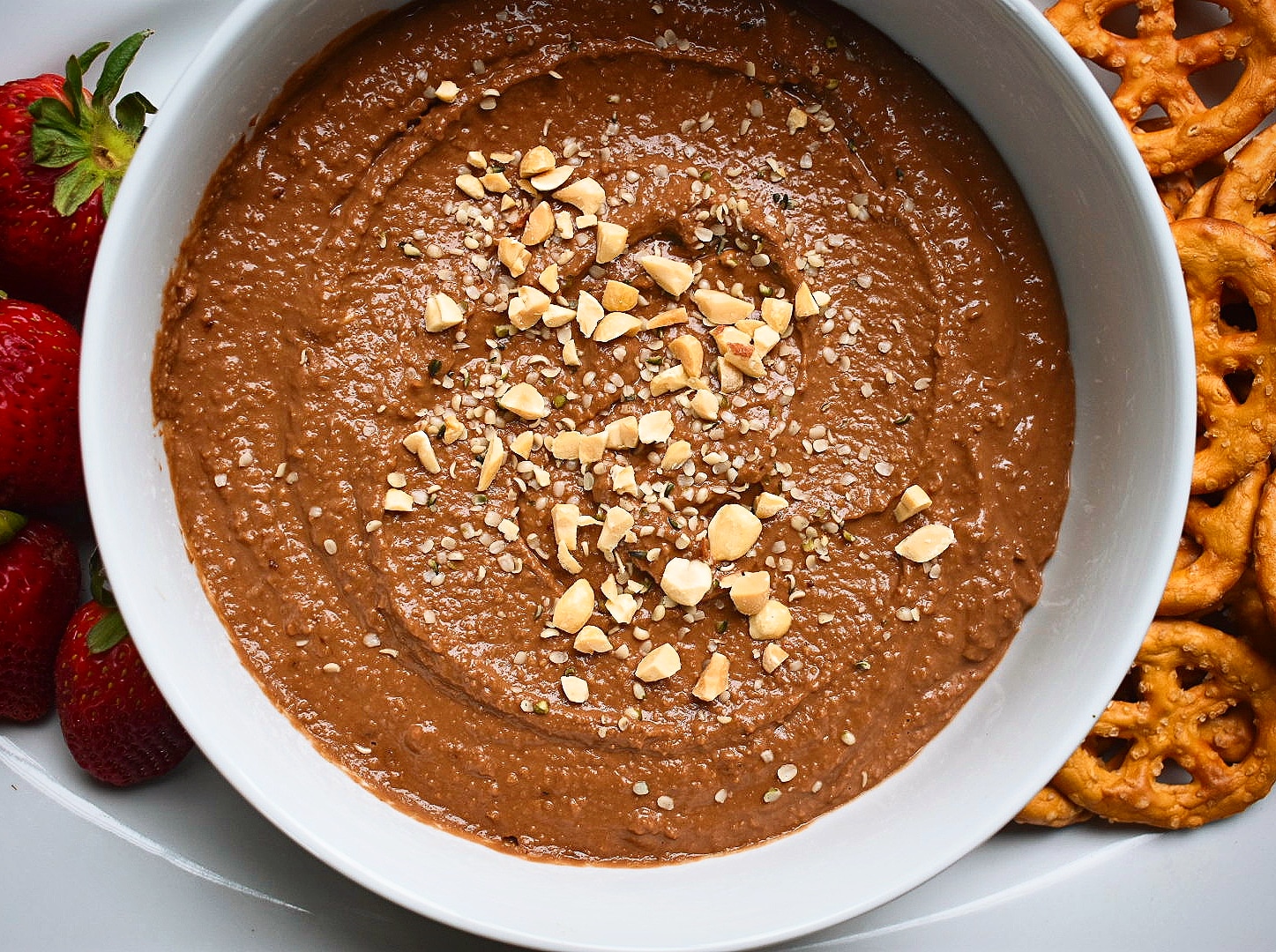 Brownie Batter Dessert Hummus Chef Jen