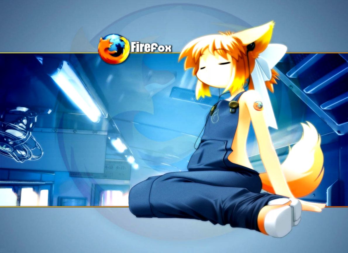 Firefox Girls Anime Wallpaper