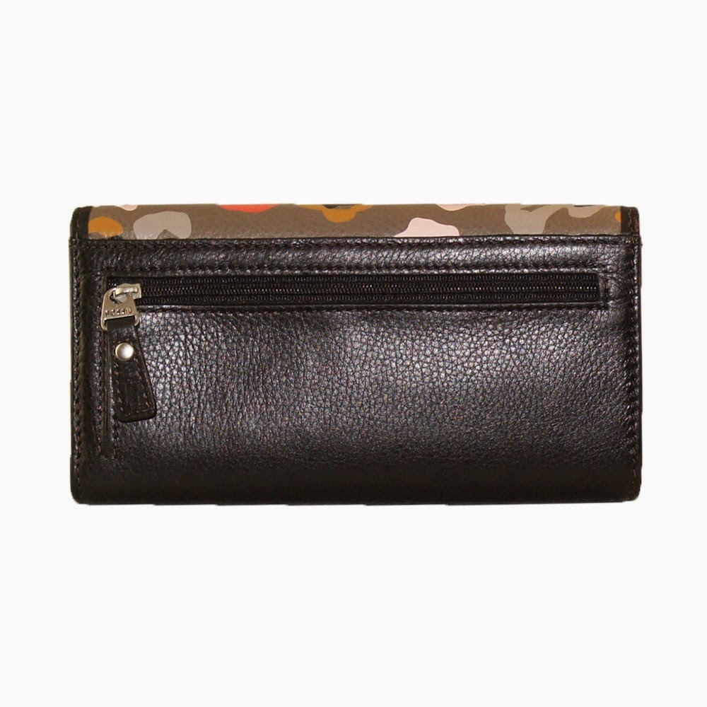 Boutique Malaysia: Fossil® Marlow Leather Flap Clutch Wallet