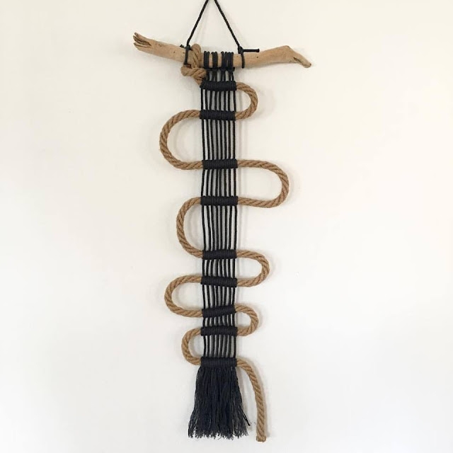 Unique handmade macrame' by Ita