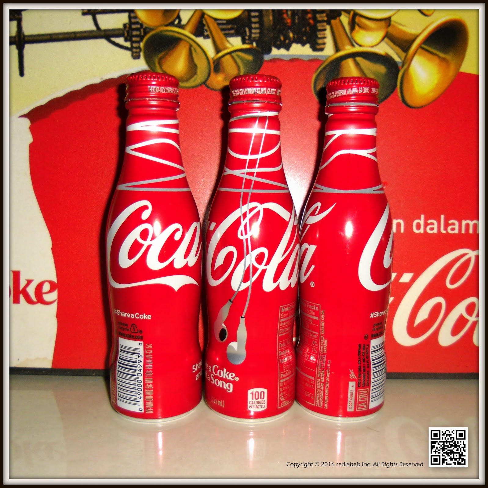 Aluminum Bottle Collector Club CocaCola Share a Coke® and a Song