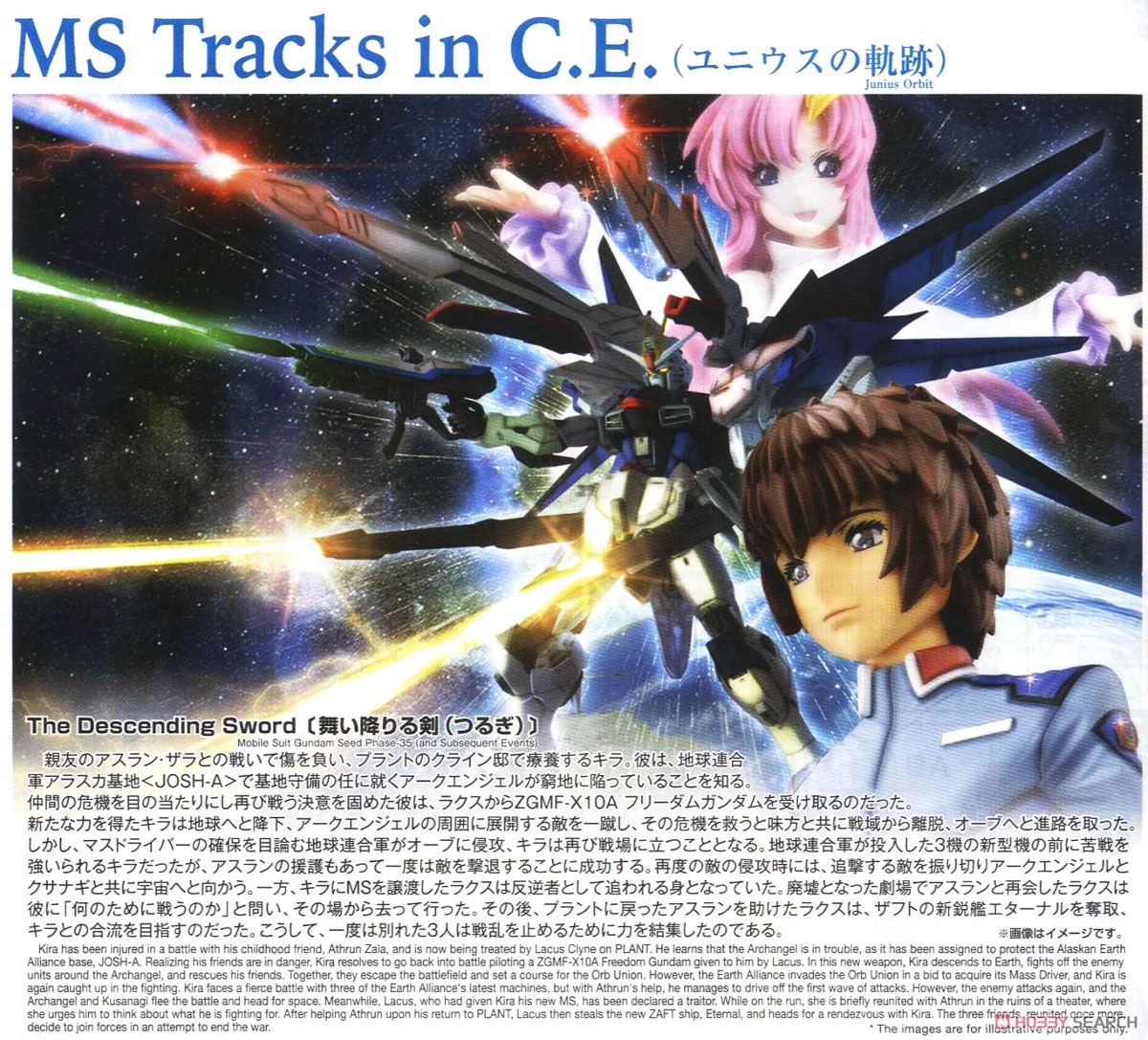 Bandai MG 1/100 Freedom Gundam Ver.2.0 & Kira Yamato -Children Toy Store 10437150k2