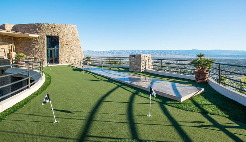 putting green on roof