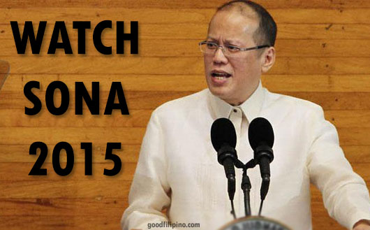 Watch PNoy SONA 2015 Live Streaming Online Video